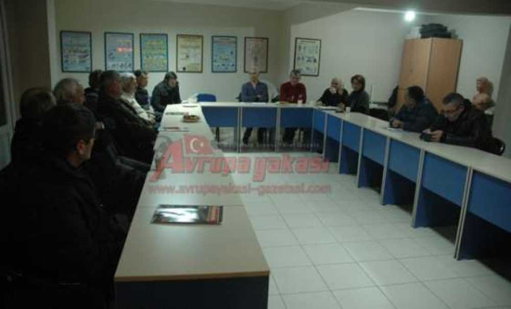 Tekirdağ Tabip Odasından Katı Atık Tesisi Toplantısı