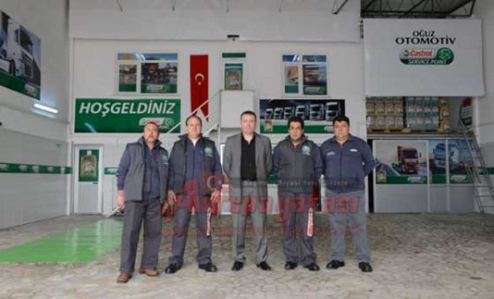Oğuz Otomotiv Castrol Truck Point`i Açtı