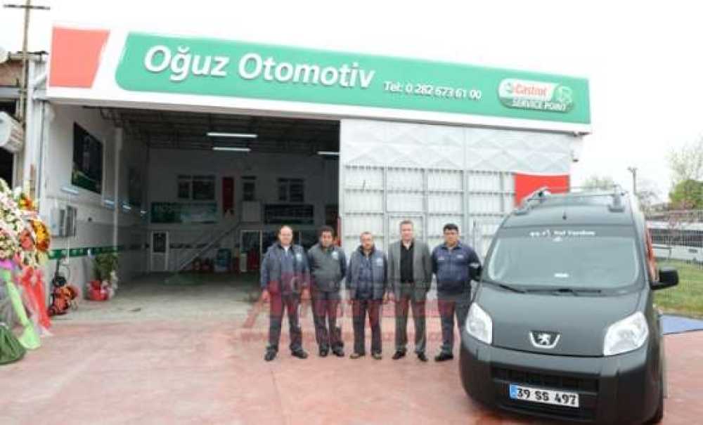 Oğuz Otomotiv Castrol Truck Point`i Açtı