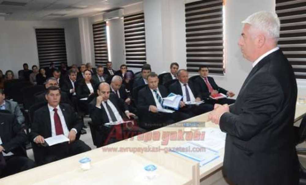 Ergene Belediyesi'nin İlk Meclis Toplantısı Yapıldı