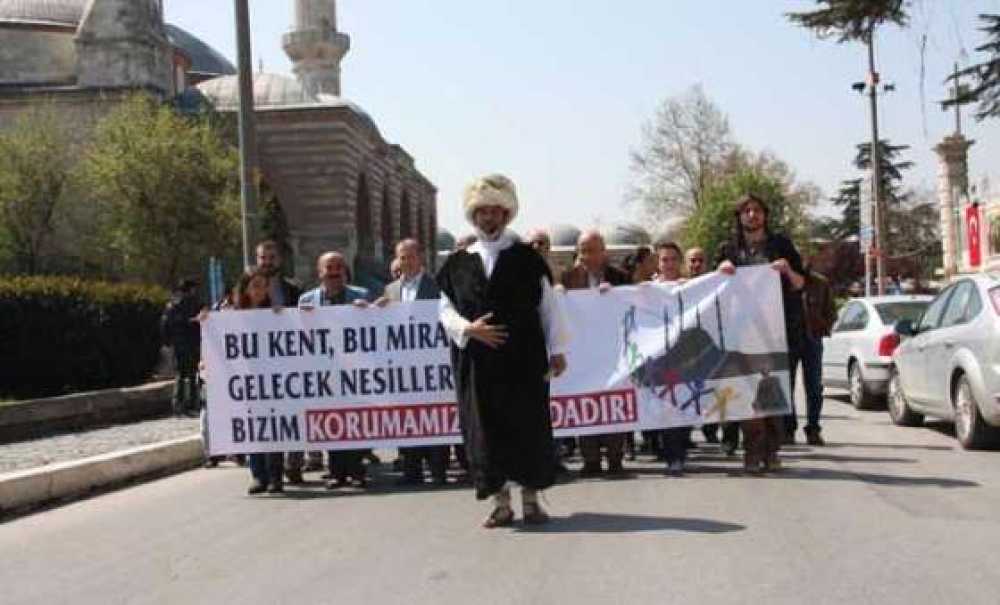 Mimar Sinan, Selimiye Camii Önünde Anıldı