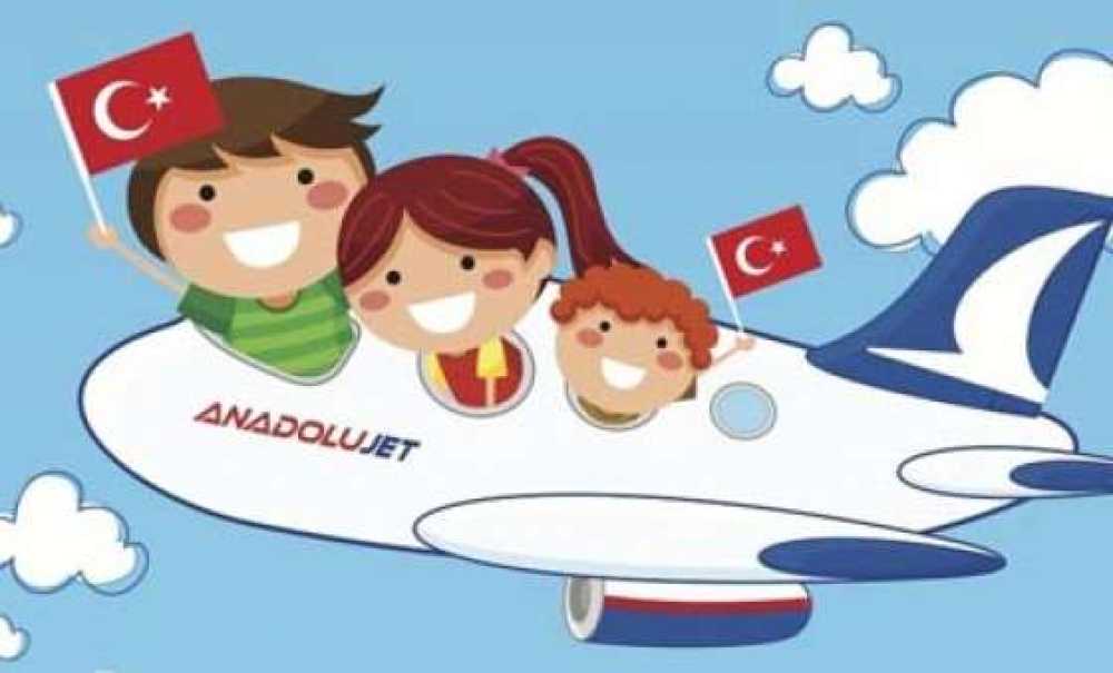 Anadolu Jet'ten Çocuklara Özel 23 Nisan Kampanyası