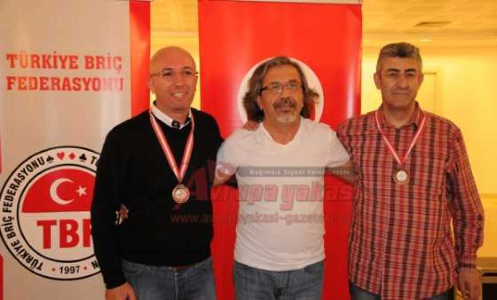 Trakya Açık İkili Briç Turnuvası Çorlu'da Gerçekleştirildi