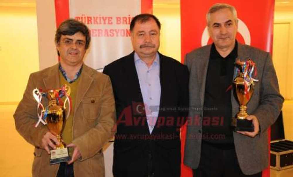 Trakya Açık İkili Briç Turnuvası Çorlu'da Gerçekleştirildi