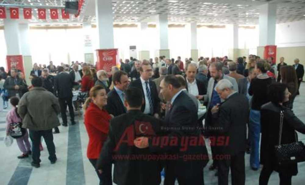 Chp Çorlu İlçe Örgütü`nden Sandık Görevlilerine Kokteyl