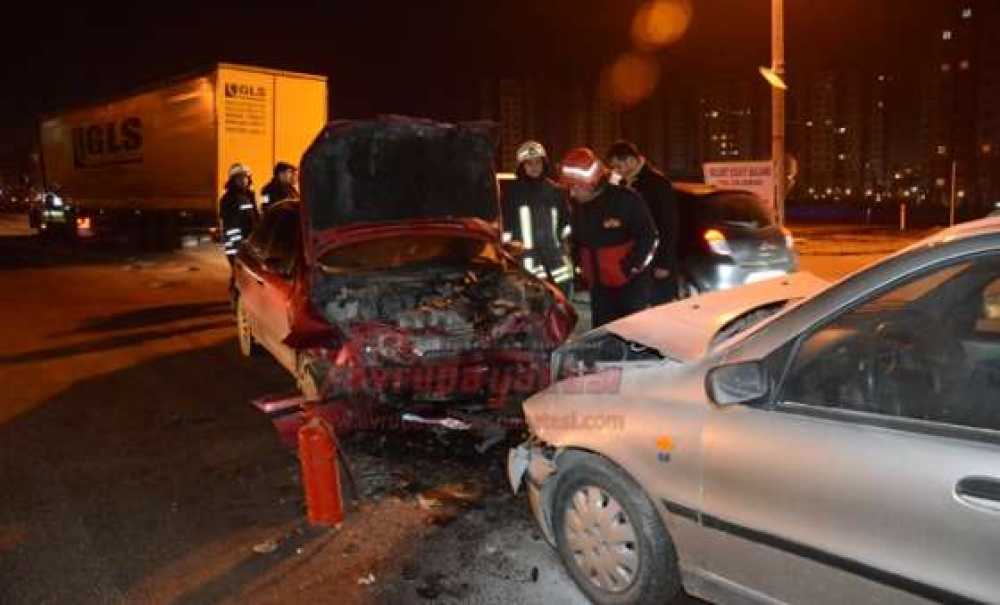 Çorlu'da 2 Kaza: 4 Yaralı