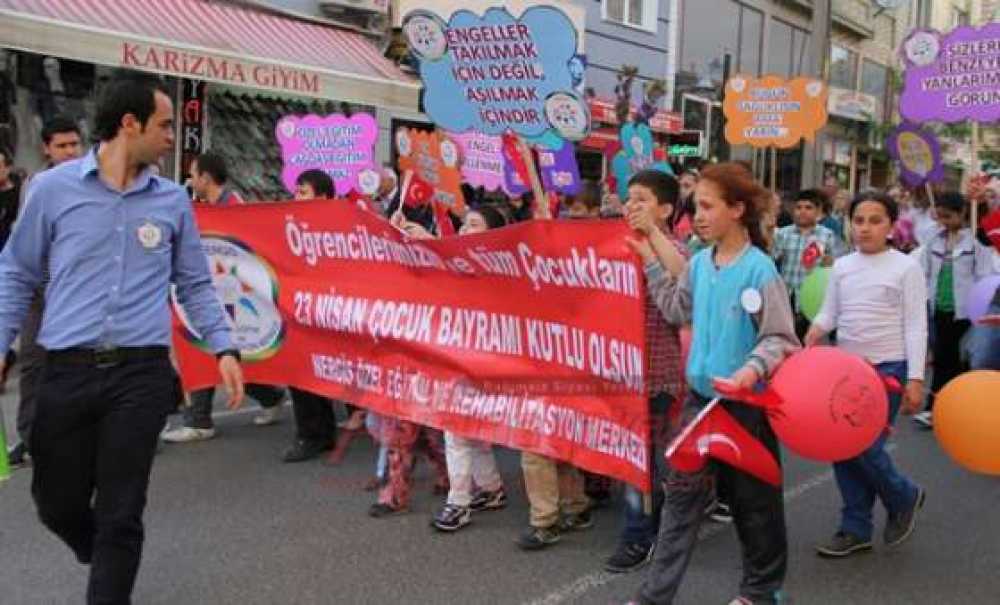 Nergis Özel Eğitim Ve Rehabilitasyon Merkezi Öğrencileri 23 Nisan Coşkusunu Yaşadı