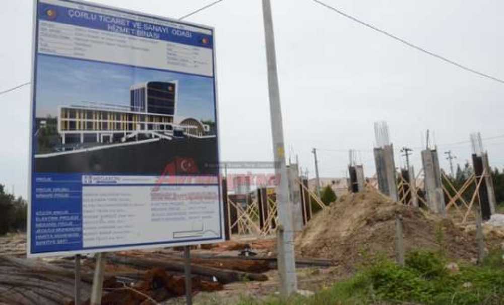 Çorlu Tso İnşaatı Yükseliyor