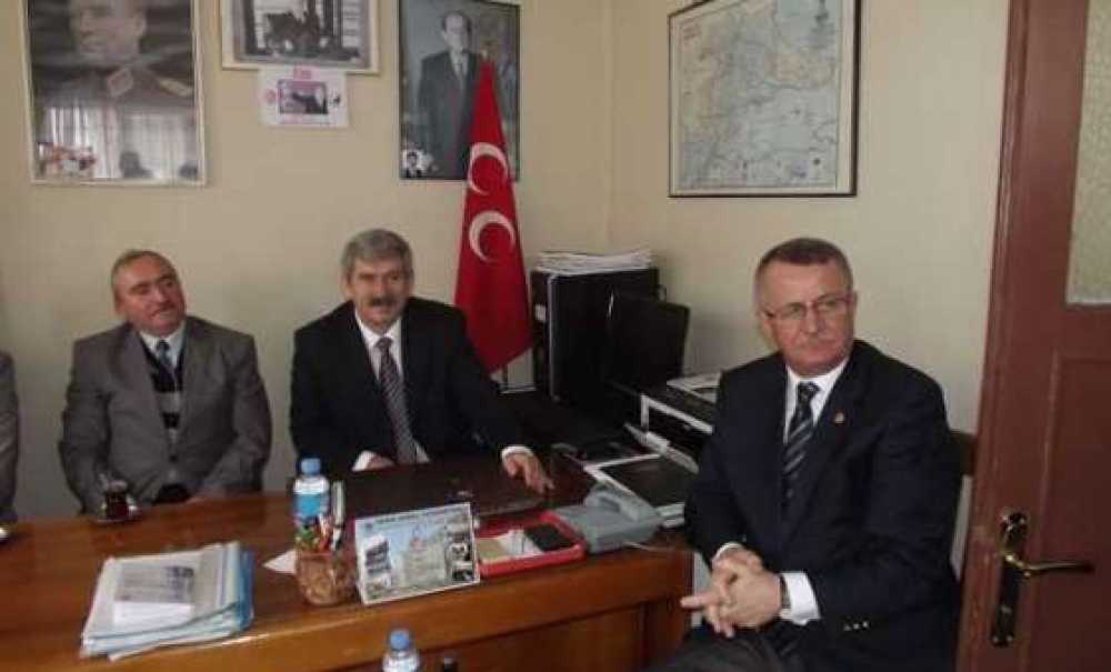 Mhp Genel Başkan Yardımcısı Malkara'da Partililerle Buluştu