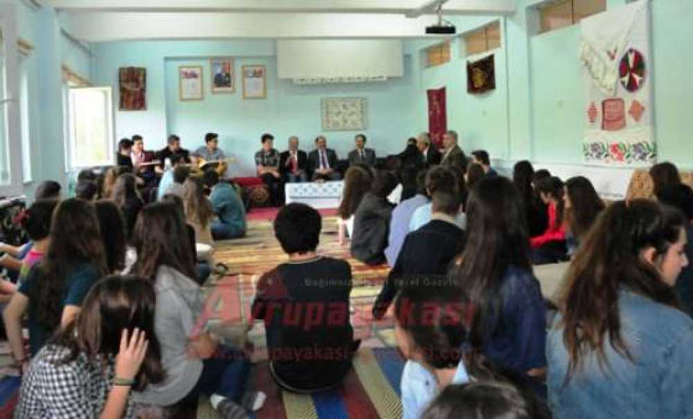 Nkü Rektörü Şimşek'ten Çorlu Mae Anadolu Lisesi'ne Ziyaret