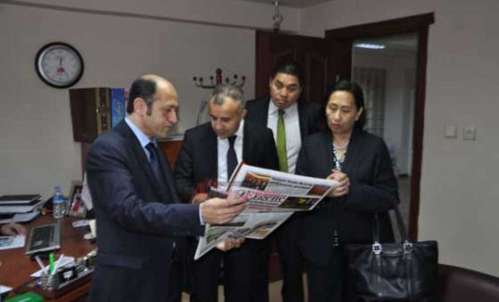 Filipinler Büyükelçisi Tagid'in Konuğu Oldu