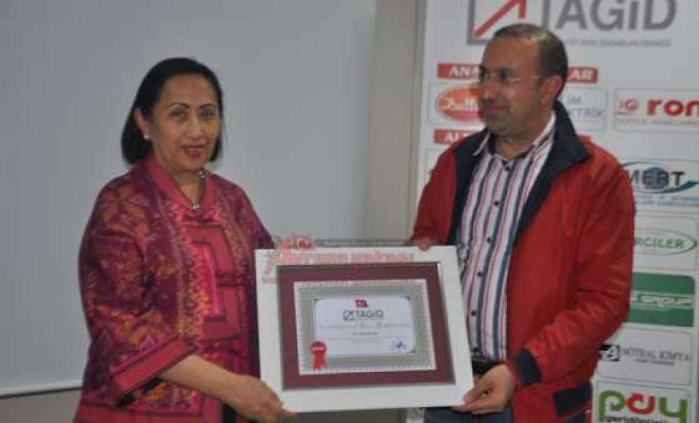 Filipinler Büyükelçisi Tagid'in Konuğu Oldu