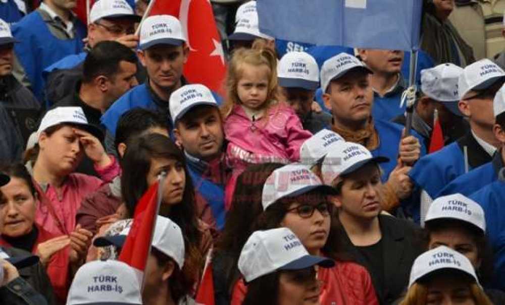 Çorlu`da 1 Mayıs Coşkusu