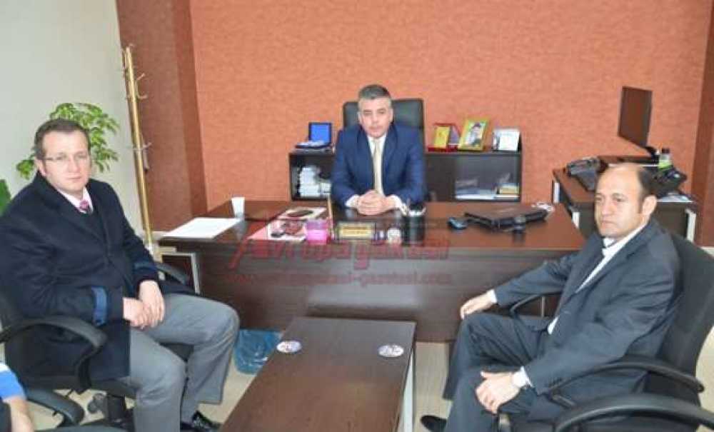 Avrupa Yakası Gazetesi'nden Ergene Emniyet Müdürü Çelik'e Ziyaret