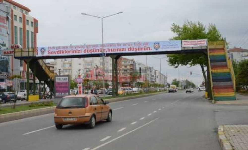 Sürücülere Uyarıcı Afiş