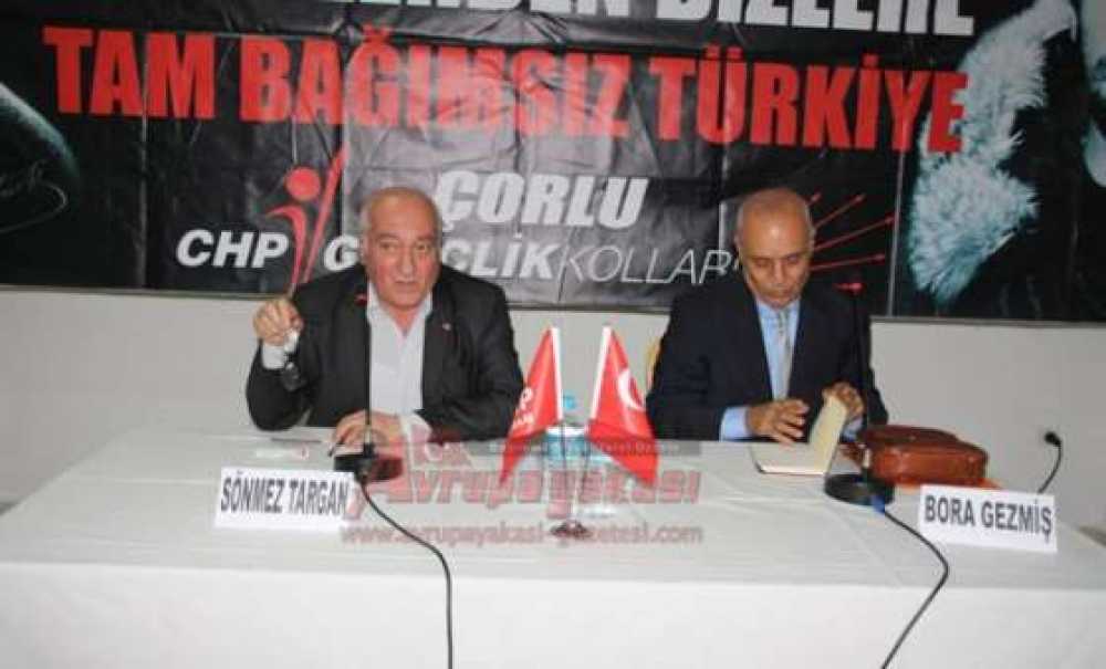 Chp Çorlu Gençlik Kolları'ndan 68 Kuşağından, 90 Gençliğine Konferansı