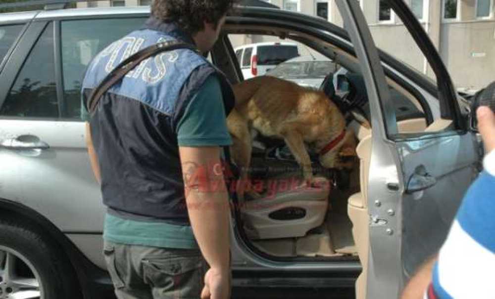 Çorlu Kom Ekipleri Eroin Ele Geçirdi