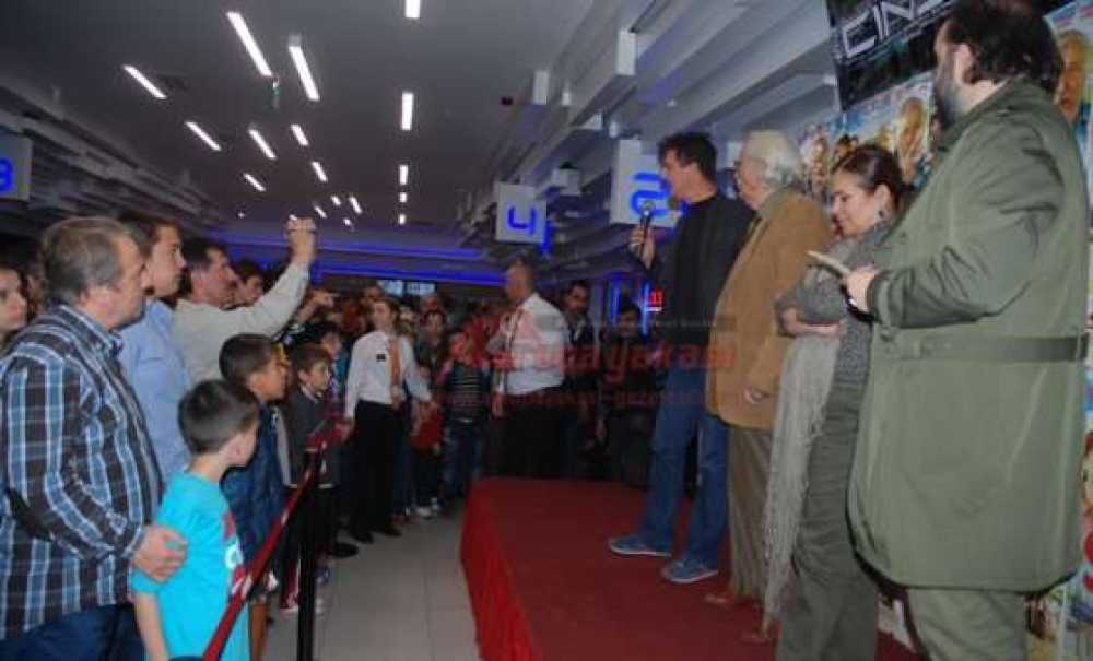 Sürgün İnek Filminin Oyuncuları Çorlu`da