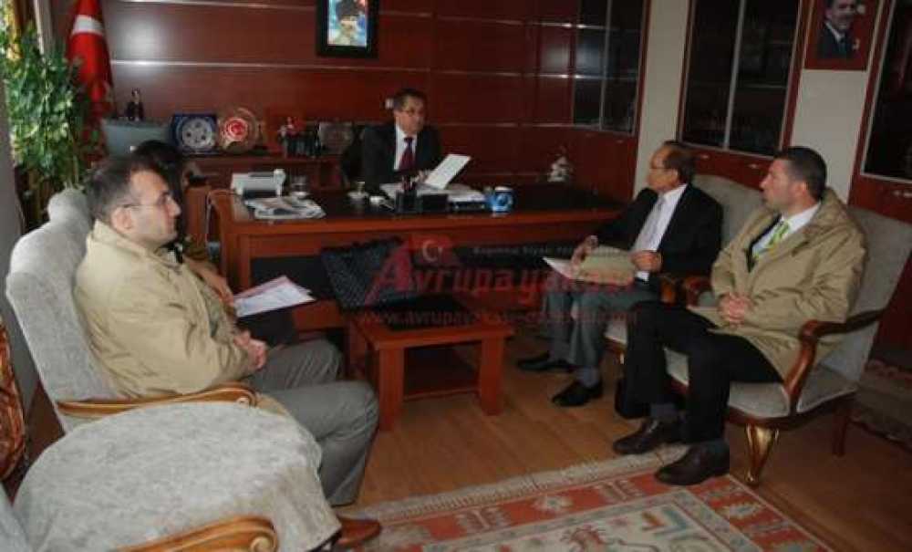 Tmo'dan Kaymakam Doğan'a Ziyaret