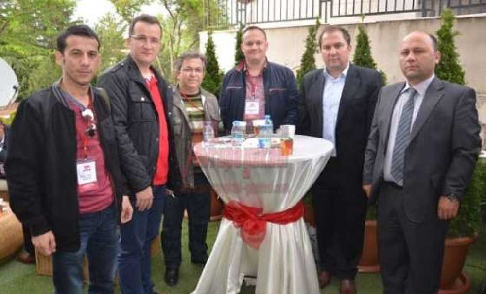 Çorlu Gazeteciler Derneği Migfed Açılışına Katıldı