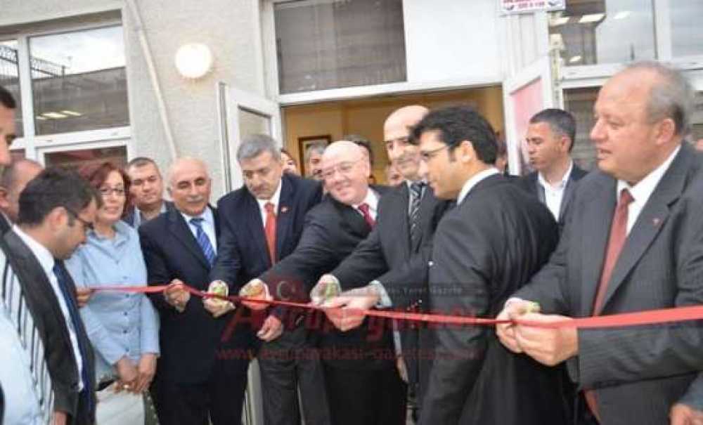 Çorlu Gazeteciler Derneği Migfed Açılışına Katıldı