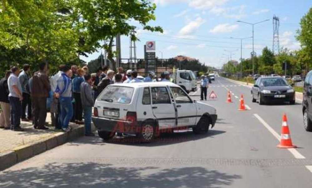 Çorlu'da Trafik Kazası: 2 Yaralı