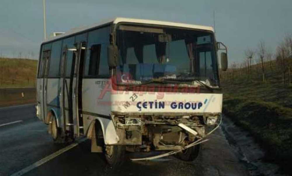 Çorlu`da Buz Kazaları