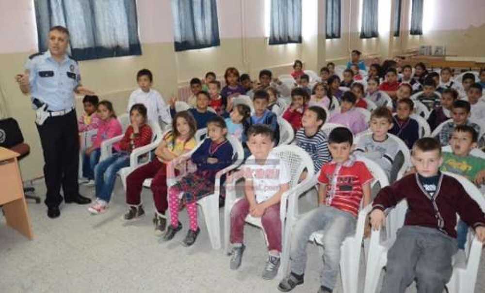 Trafik Ekiplerinden Öğrencilere Eğitim