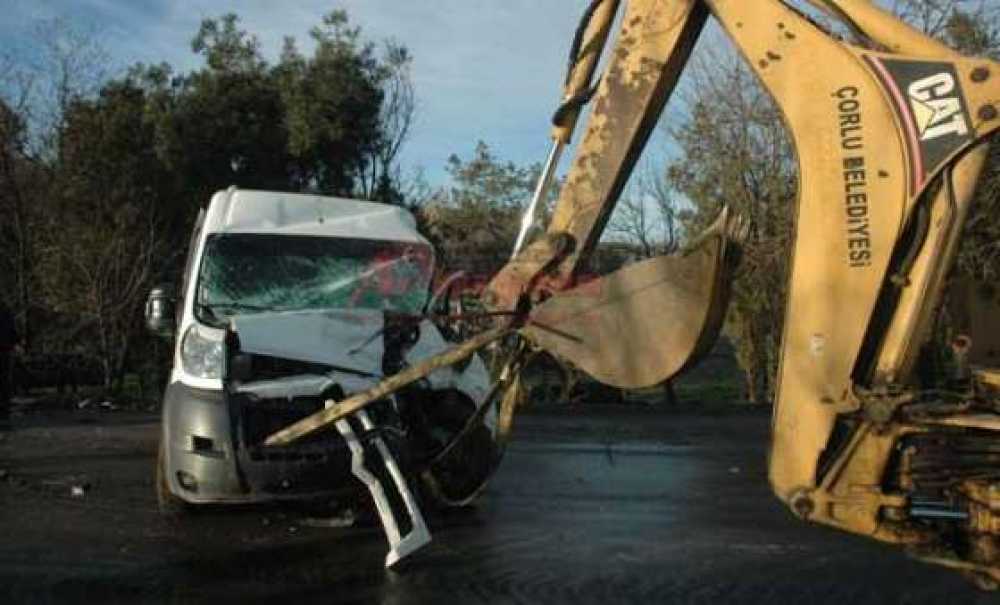 Çorlu`da Buz Kazaları