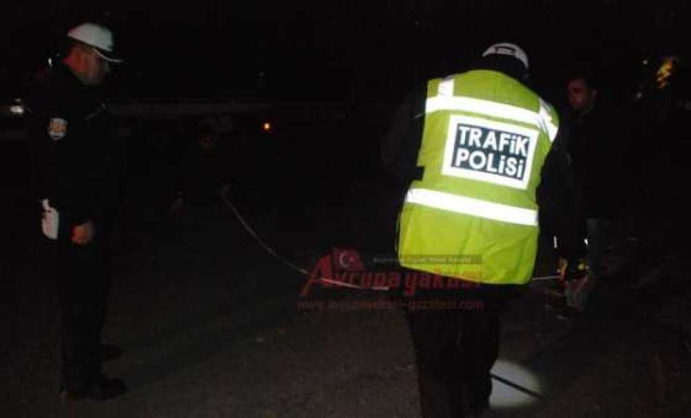 İşçileri Taşıyan Otobüs Devrildi