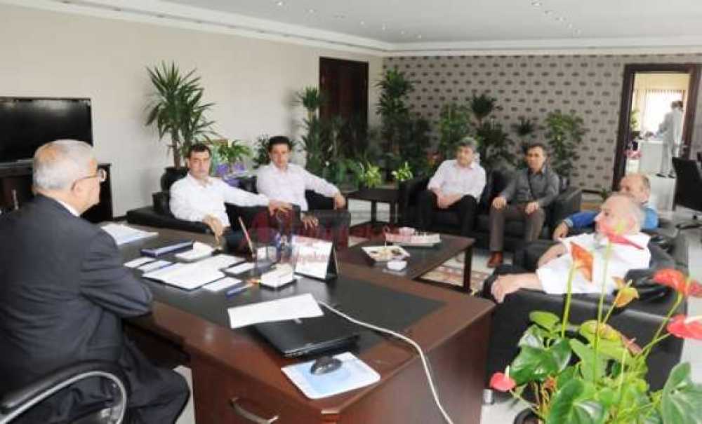 Balkan Türkleri Derneği`nden Başkan Baysan`a Ziyaret