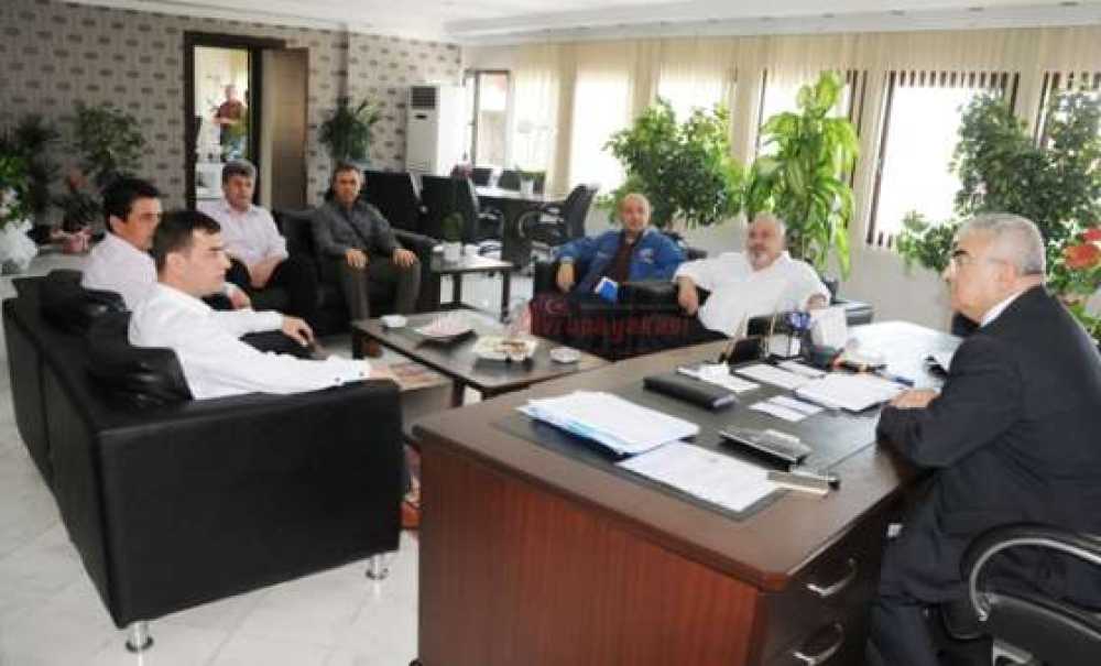 Balkan Türkleri Derneği`nden Başkan Baysan`a Ziyaret