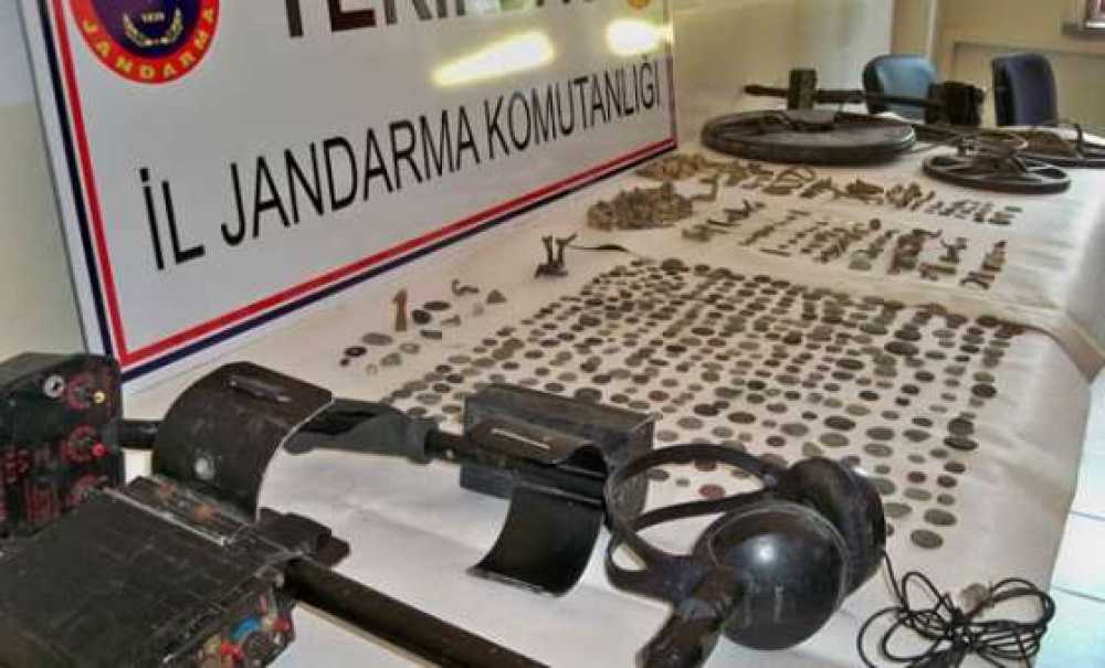 Tarihi Eser Avcılarına Jandarmadan Şok Baskın