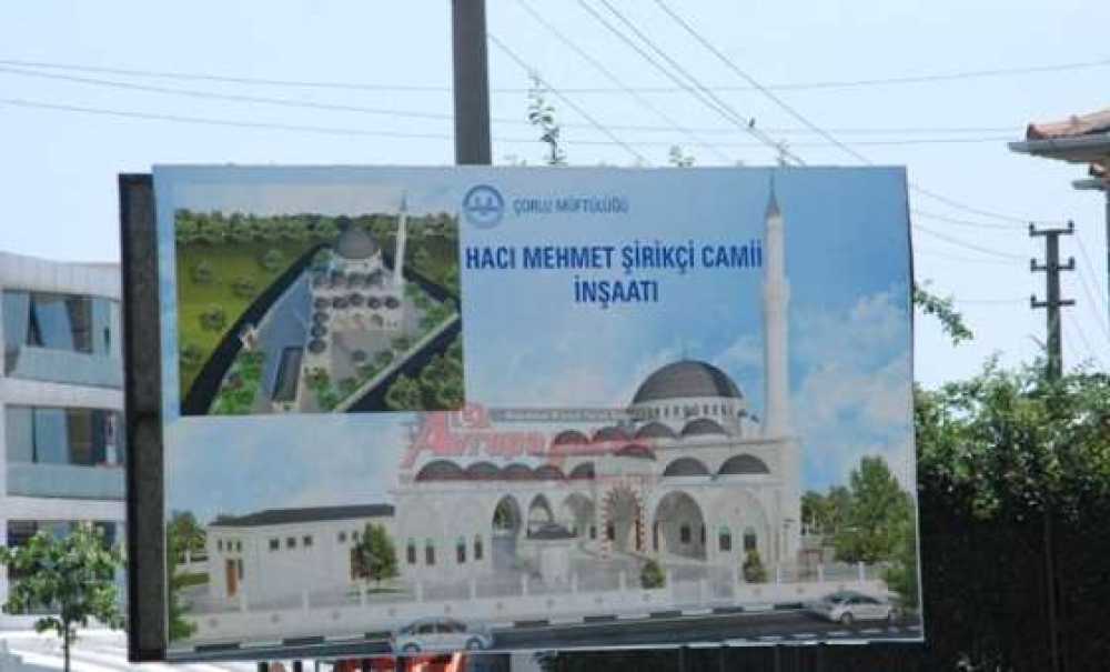 Hacı Mehmet Şirikçi Camii'nin Yapımı Başladı
