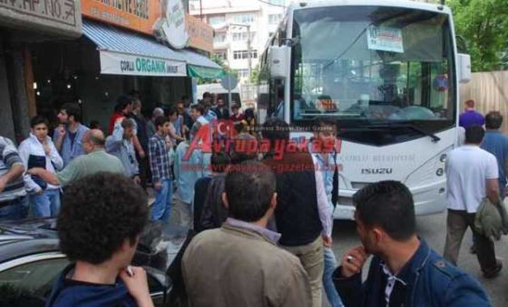 Halk Otobüsünün Çarptığı Kadın Yaralandı