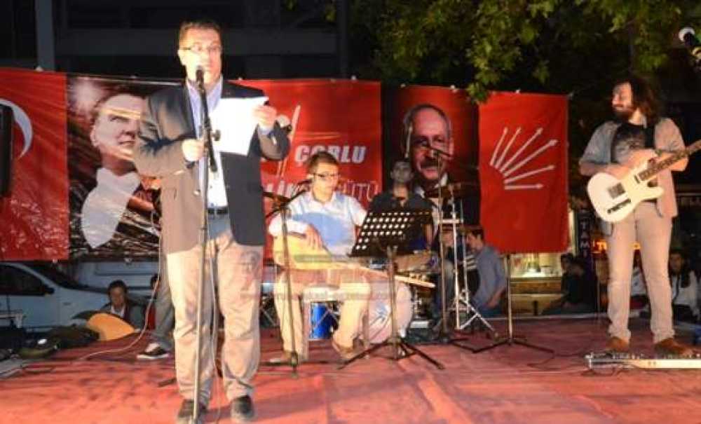 Chp Çorlu İlçe Gençlik Kolları'ndan Nazım Hikmet'i Anma Gecesi
