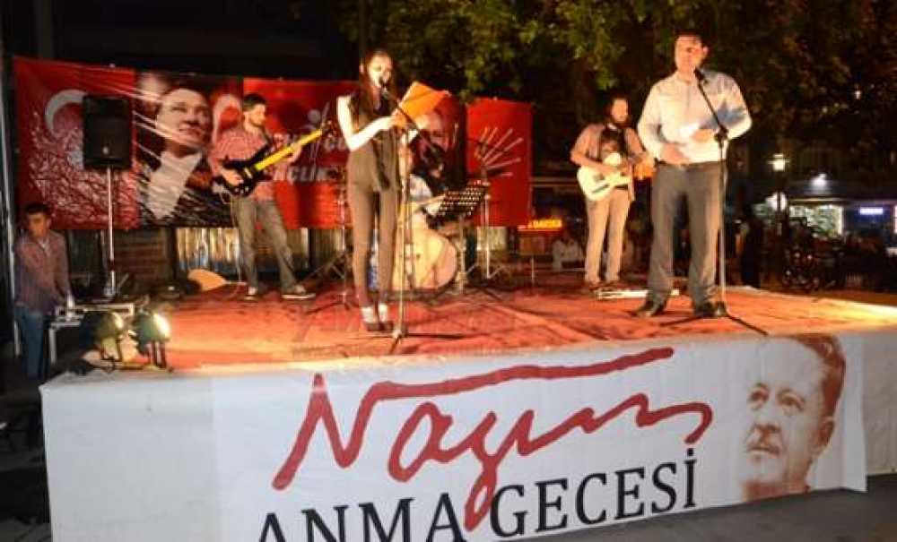 Chp Çorlu İlçe Gençlik Kolları'ndan Nazım Hikmet'i Anma Gecesi