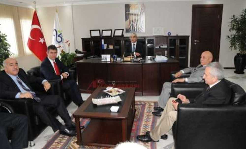 Barolar Birliği Başkanı Feyzioğlu`ndan Başkan Baysan`a Ziyaret