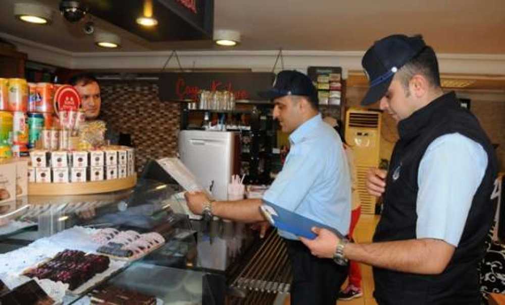 Zabıtadan Pastanelere Denetim