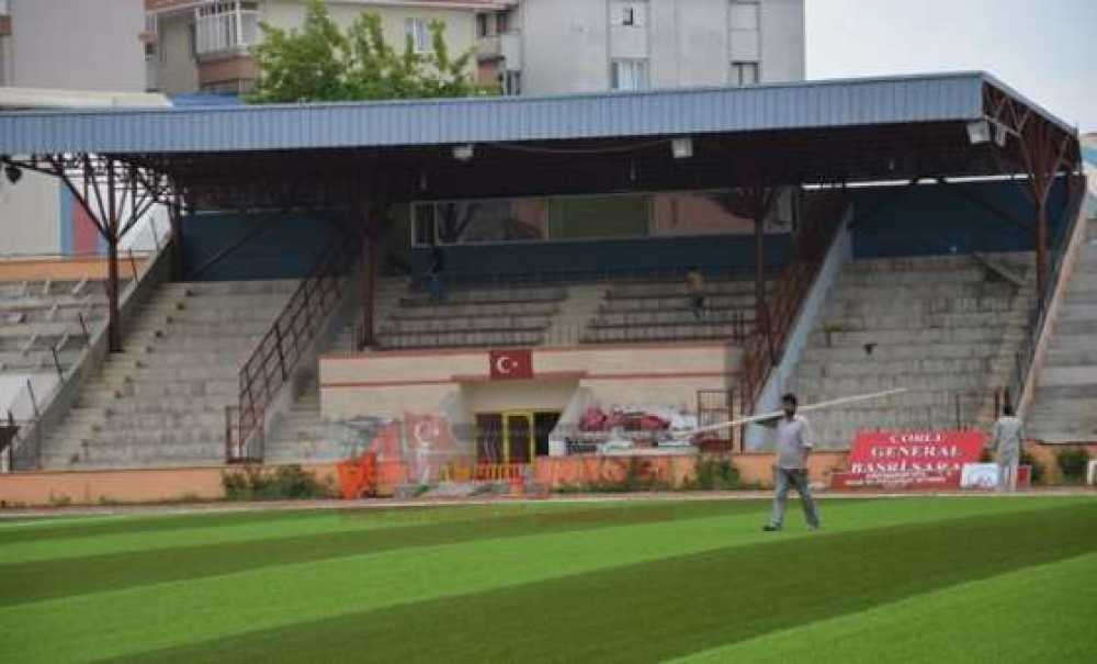 Stadyumdaki Çalışmalar Devam Ediyor