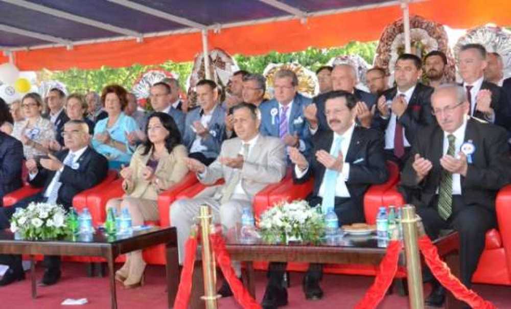 Çorlu Tso'nun Yeni Hizmet Binasının Temeli Atıldı