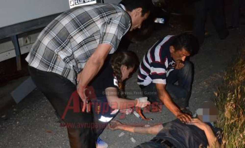 Çorlu'da Kaza: 1 Ölü 2 Yaralı