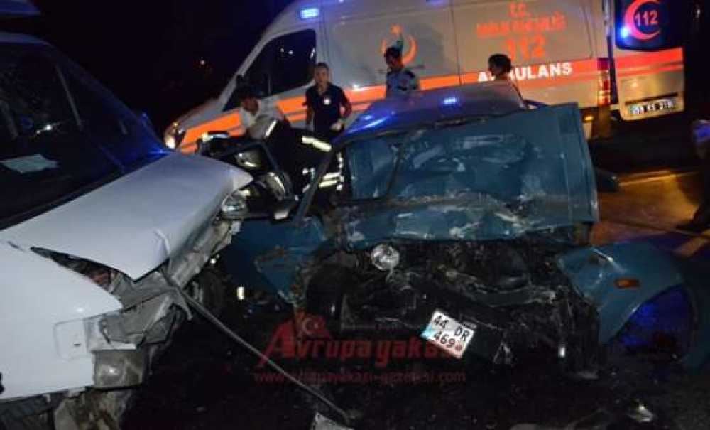 Çorlu'da Kaza: 1 Ölü 2 Yaralı