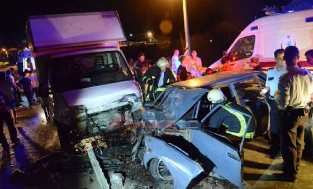 Çorlu'da Kaza: 1 Ölü 2 Yaralı