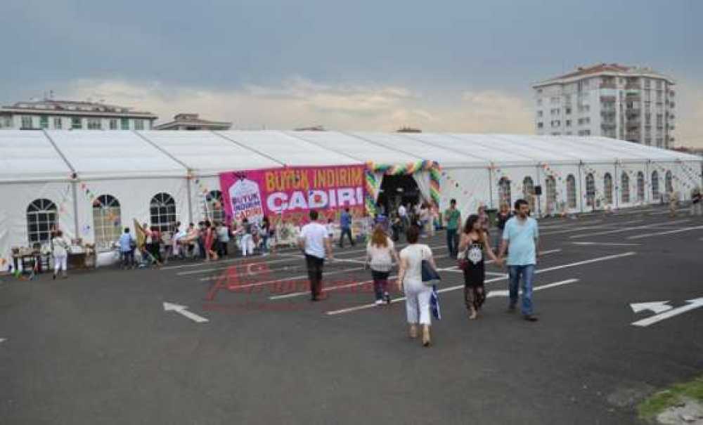 Orion'da Büyük İndirim Çadırı Açıldı