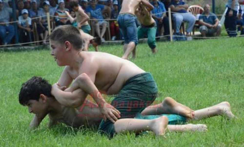 Kızılcıklı Mahmut Pehlivan Güreşleri Ergene'de Yapıldı