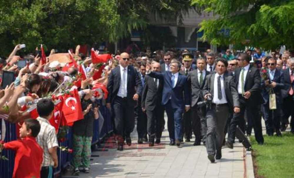 Cumhurbaşkanı Abdullah Gül Tekirdağ`da
