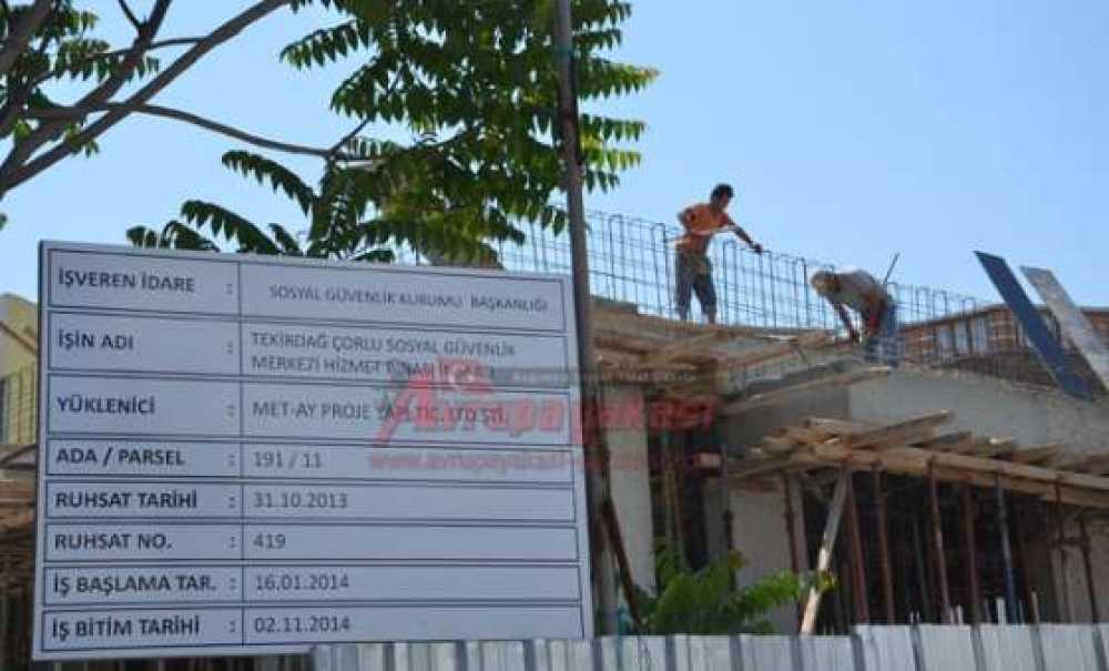 Sgk İnşaatı Hızla Yükseliyor