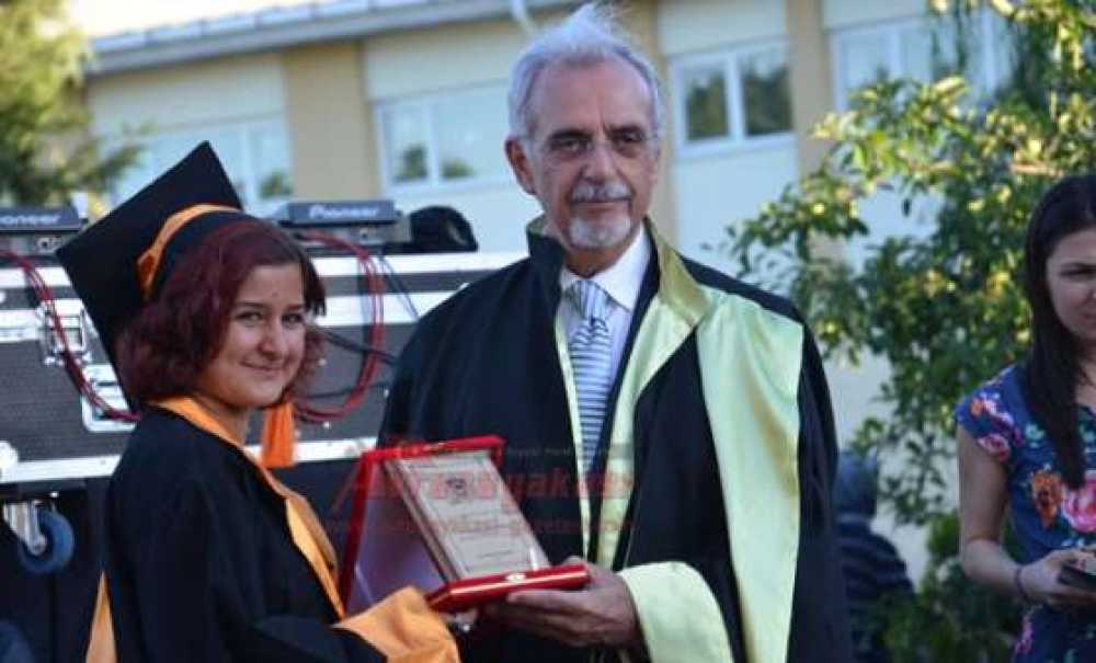 Çorlu Myo'da Mezuniyet Coşkusu