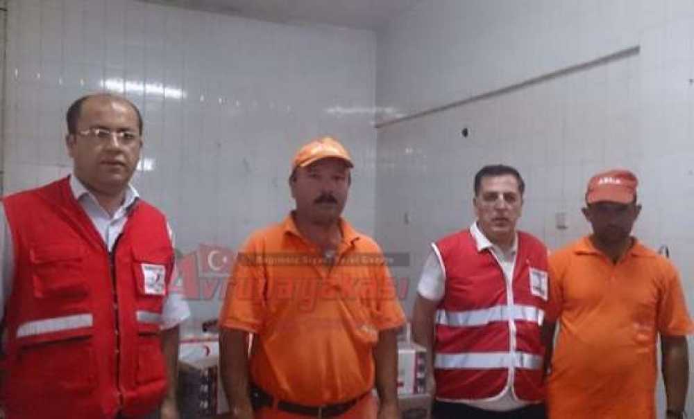 Kızılay Çorlu Şubesi`nin Yardımları Soma`ya Ulaştı